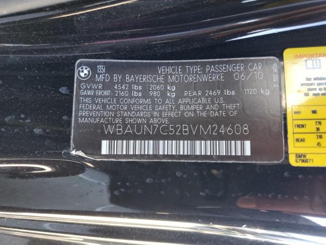 Photo 11 VIN: WBAUN7C52BVM24608 - BMW 135 I 