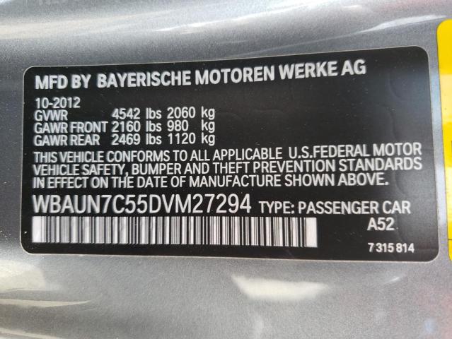 Photo 11 VIN: WBAUN7C55DVM27294 - BMW 135 I 