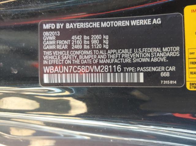 Photo 9 VIN: WBAUN7C58DVM28116 - BMW 135 I 