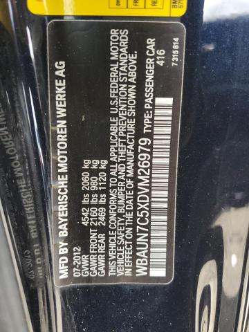 Photo 12 VIN: WBAUN7C5XDVM26979 - BMW 135 I 