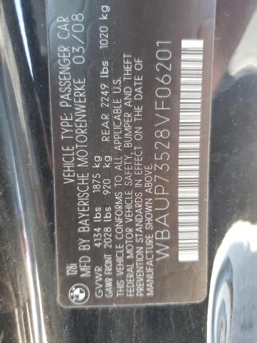 Photo 11 VIN: WBAUP73528VF06201 - BMW 128 I 