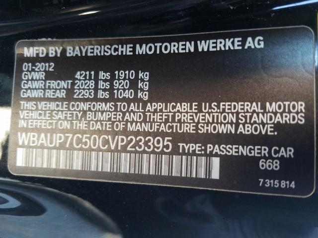 Photo 9 VIN: WBAUP7C50CVP23395 - BMW 128I 