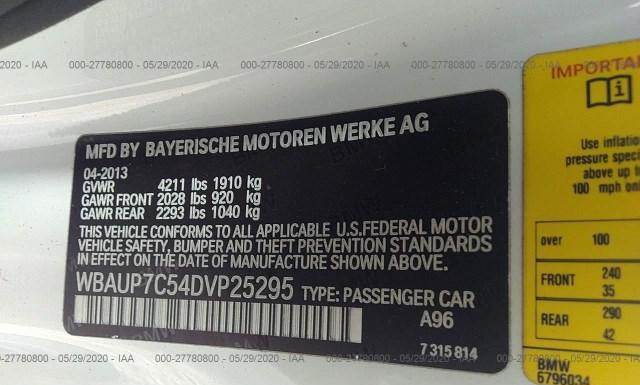 Photo 8 VIN: WBAUP7C54DVP25295 - BMW 128 