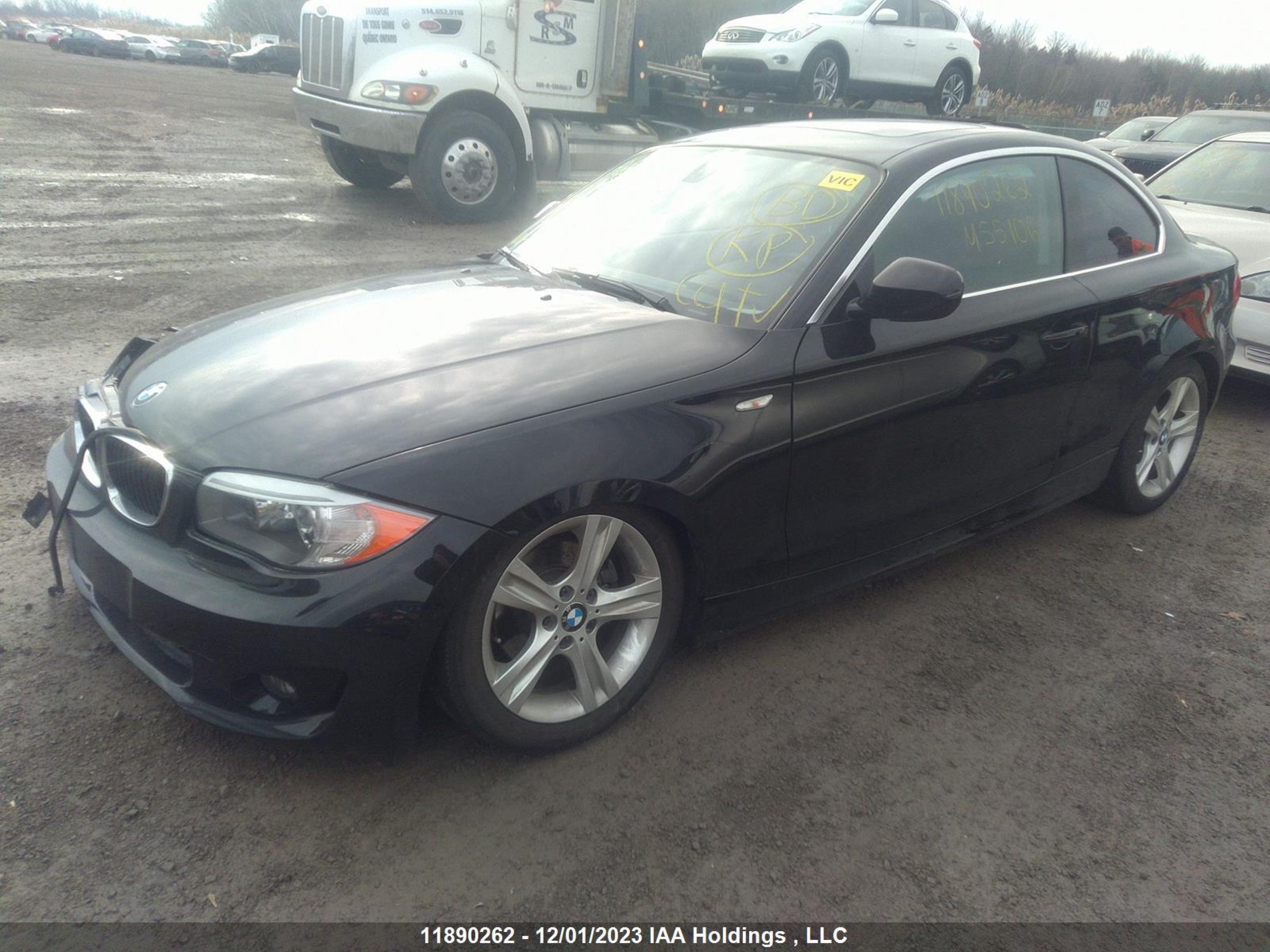 Photo 1 VIN: WBAUP7C57CVM55106 - BMW 1ER 