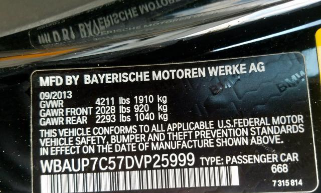 Photo 9 VIN: WBAUP7C57DVP25999 - BMW 128 