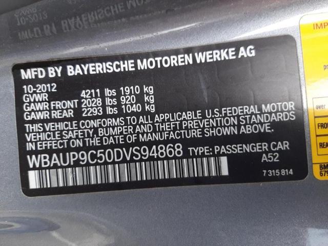 Photo 9 VIN: WBAUP9C50DVS94868 - BMW 128 I 