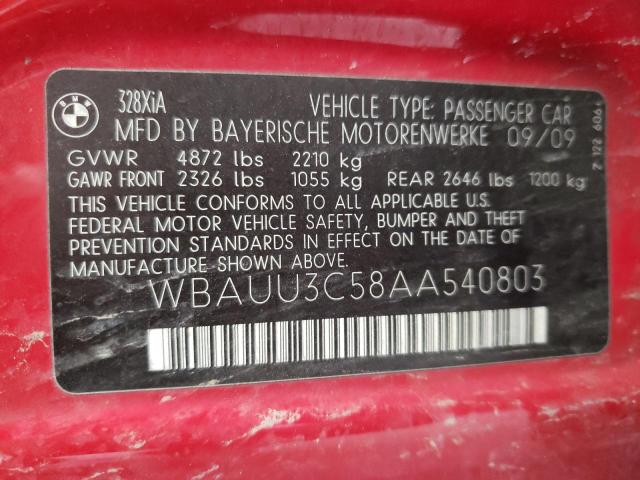 Photo 9 VIN: WBAUU3C58AA540803 - BMW 328 XI 