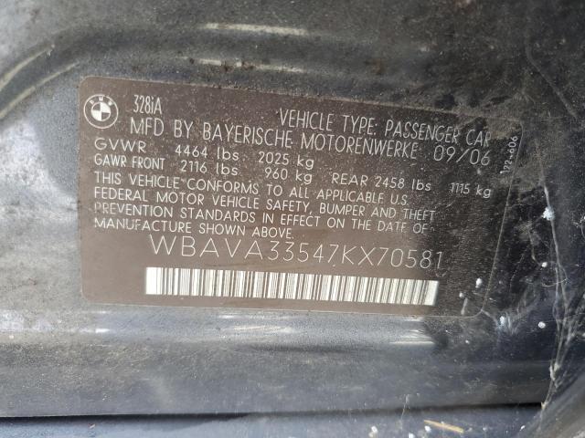 Photo 11 VIN: WBAVA33547KX70581 - BMW 328 I 