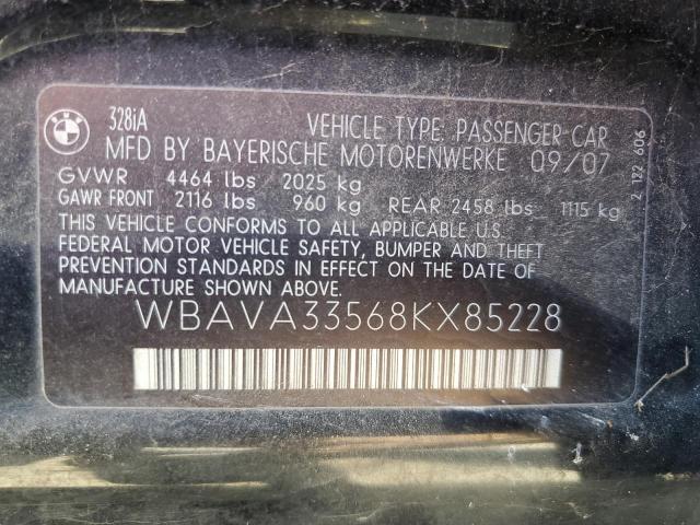 Photo 11 VIN: WBAVA33568KX85228 - BMW 3 SERIES 