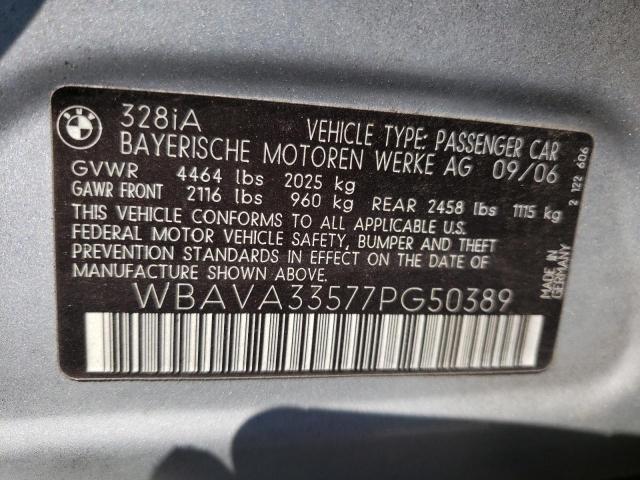 Photo 11 VIN: WBAVA33577PG50389 - BMW 3 SERIES 