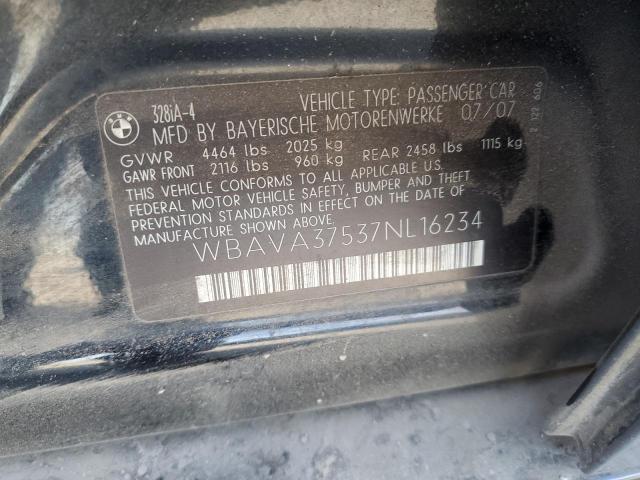 Photo 11 VIN: WBAVA37537NL16234 - BMW 328 I 