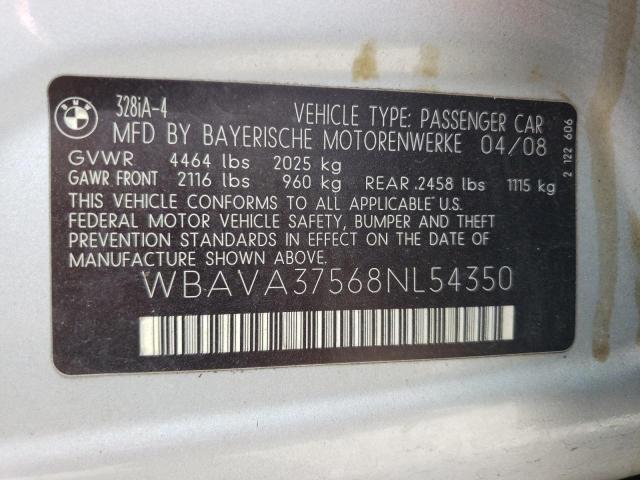 Photo 11 VIN: WBAVA37568NL54350 - BMW 328 I 