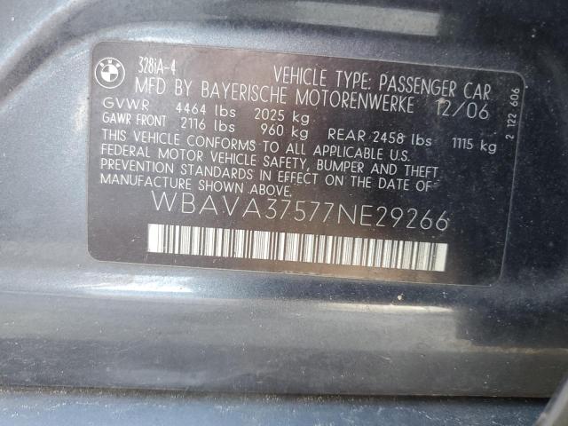 Photo 11 VIN: WBAVA37577NE29266 - BMW 328 I 