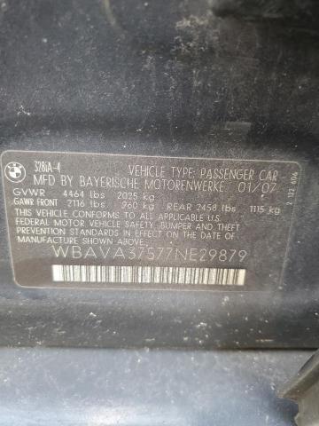 Photo 11 VIN: WBAVA37577NE29879 - BMW 328 I 