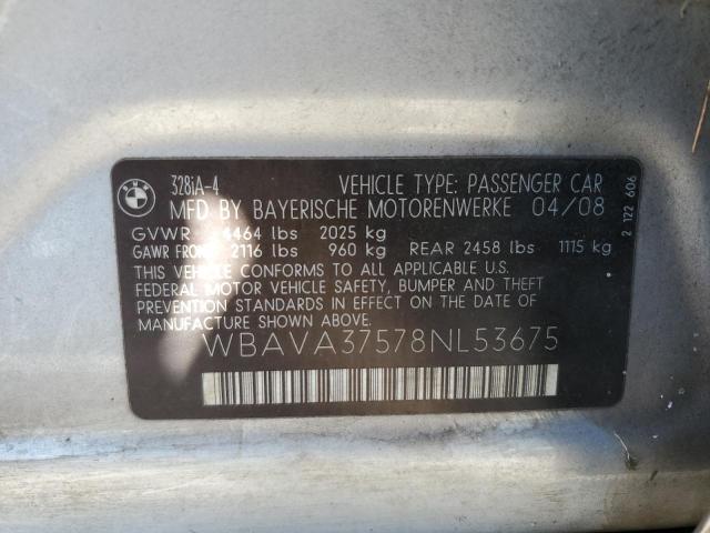 Photo 11 VIN: WBAVA37578NL53675 - BMW 328 I 