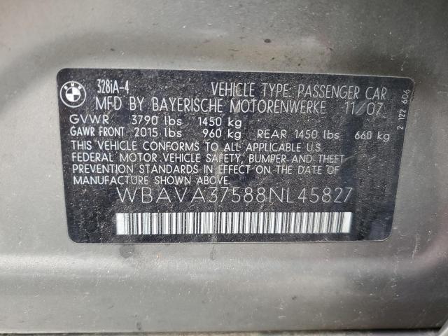 Photo 9 VIN: WBAVA37588NL45827 - BMW 328 I 