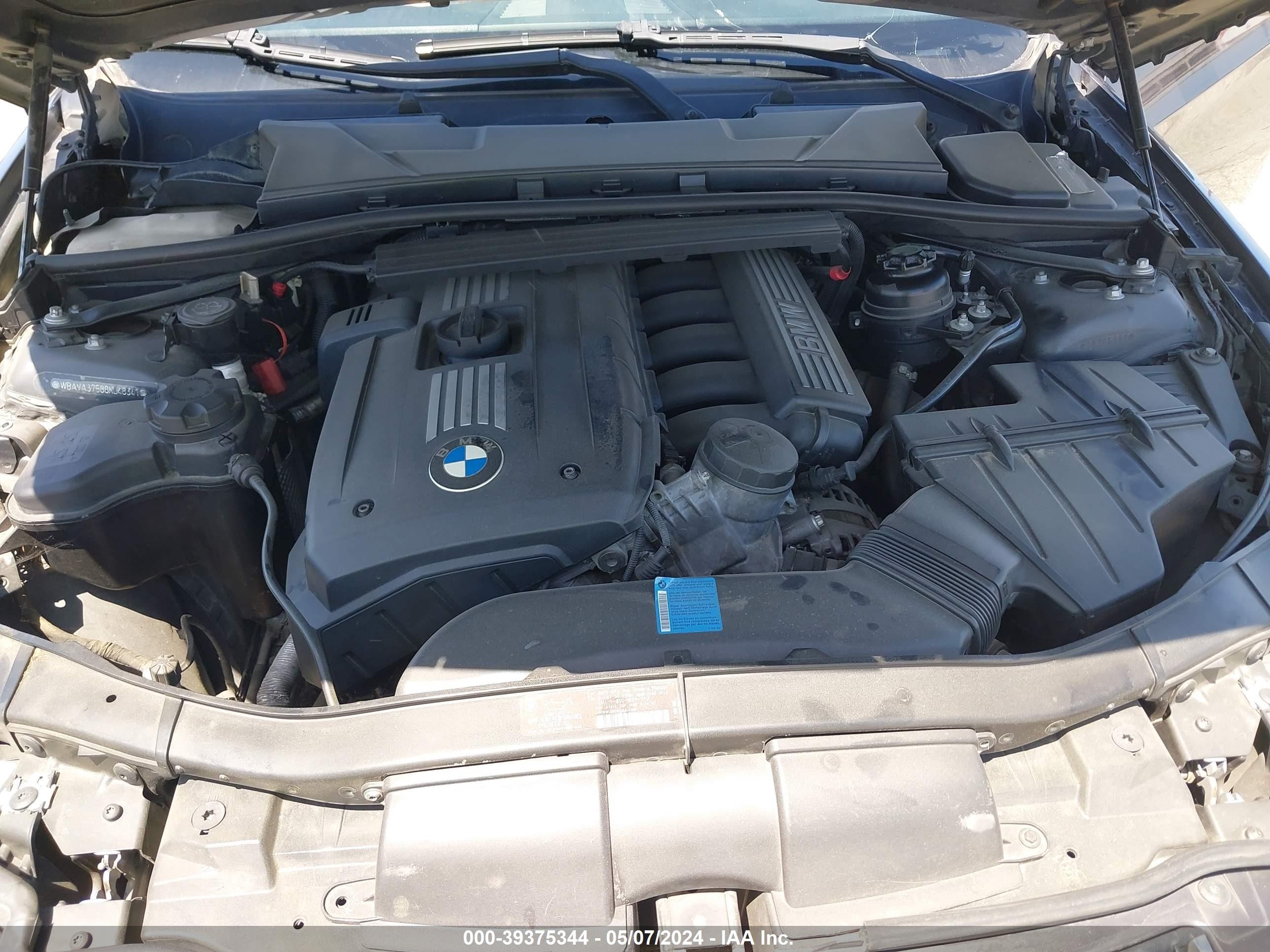 Photo 9 VIN: WBAVA37588NL48341 - BMW 3ER 