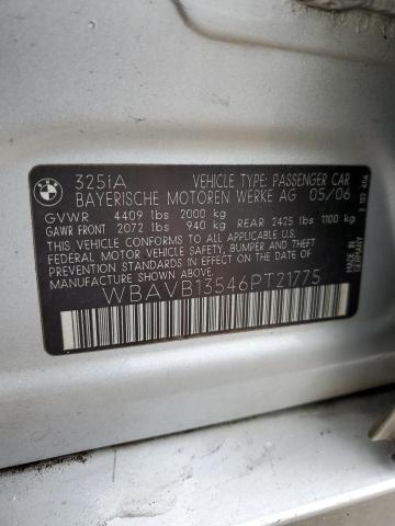 Photo 11 VIN: WBAVB13546PT21775 - BMW 325 I 