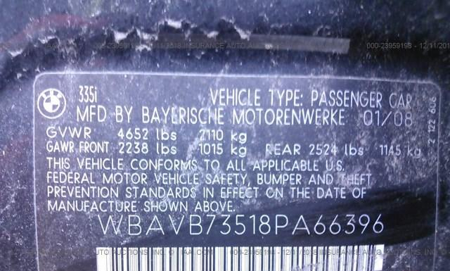 Photo 8 VIN: WBAVB73518PA66396 - BMW 3 SERIES 