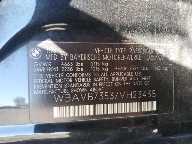 Photo 11 VIN: WBAVB73537VH23435 - BMW 335 I 