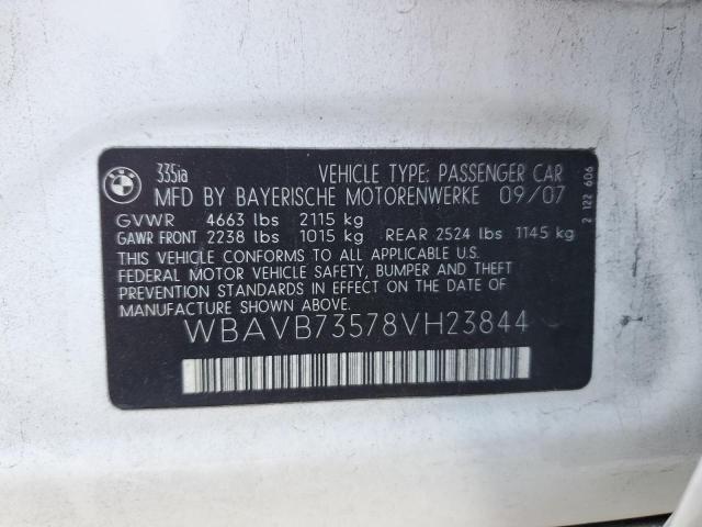 Photo 11 VIN: WBAVB73578VH23844 - BMW 335 I 