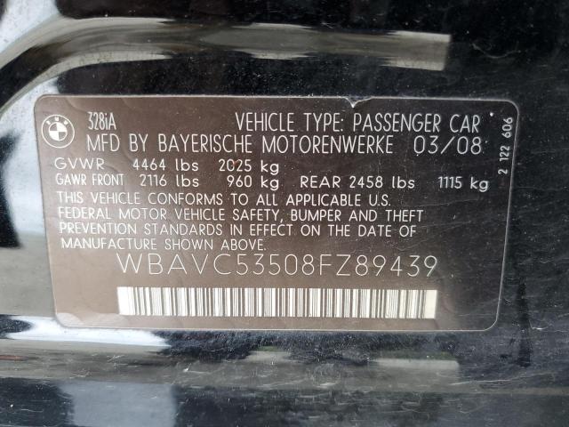 Photo 12 VIN: WBAVC53508FZ89439 - BMW 3 SERIES 