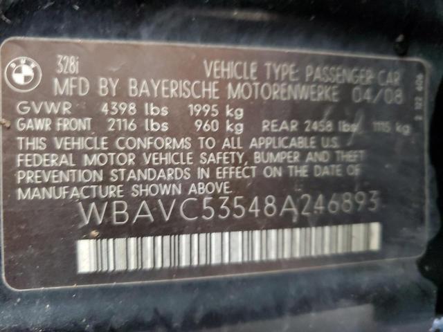 Photo 12 VIN: WBAVC53548A246893 - BMW 3 SERIES 