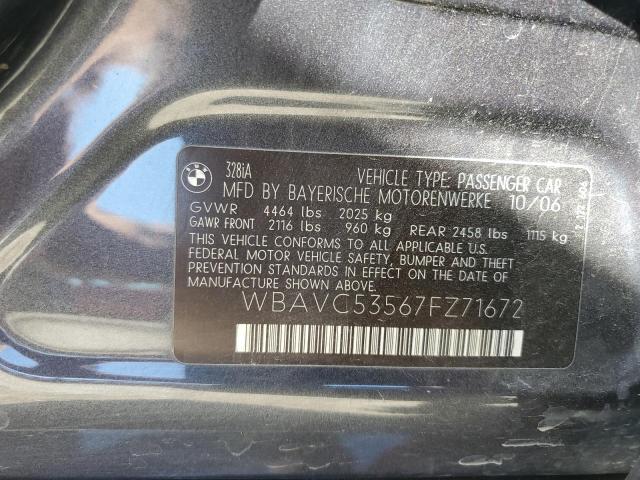 Photo 11 VIN: WBAVC53567FZ71672 - BMW 3 SERIES 