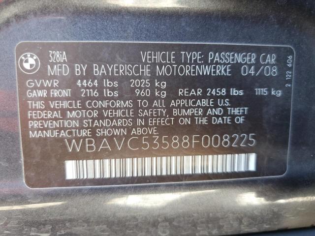 Photo 11 VIN: WBAVC53588F008225 - BMW 328 I SULE 