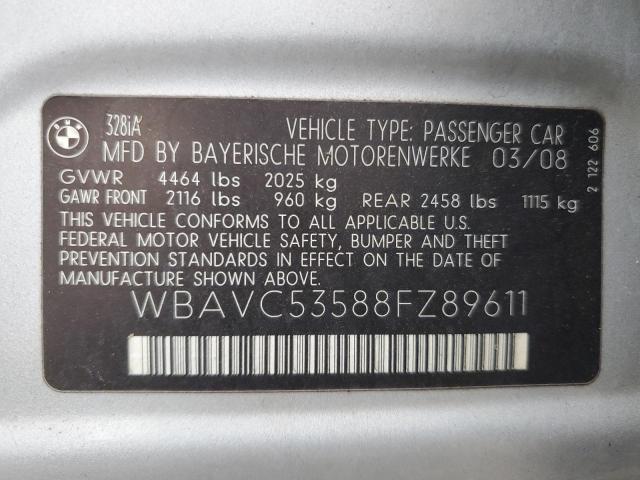 Photo 11 VIN: WBAVC53588FZ89611 - BMW 328 I SULE 