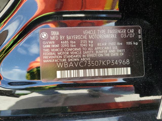 Photo 12 VIN: WBAVC73507KP34968 - BMW 3 SERIES 