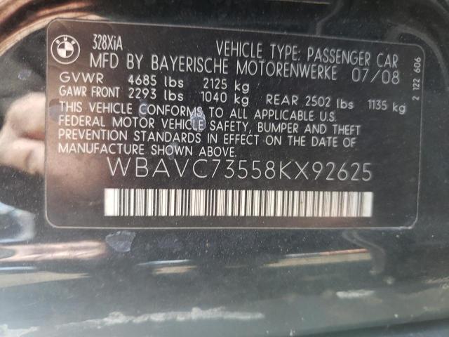 Photo 9 VIN: WBAVC73558KX92625 - BMW 328 XI SUL 