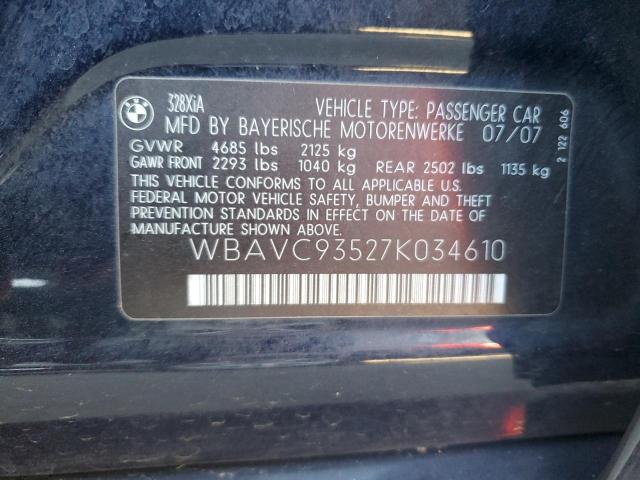 Photo 11 VIN: WBAVC93527K034610 - BMW 328 XI 