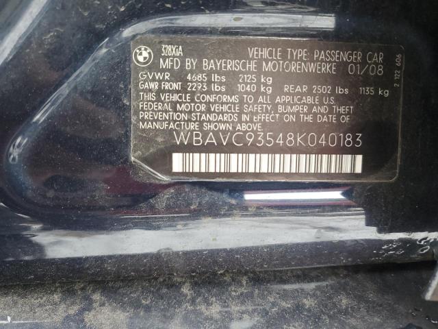 Photo 11 VIN: WBAVC93548K040183 - BMW 3 SERIES 