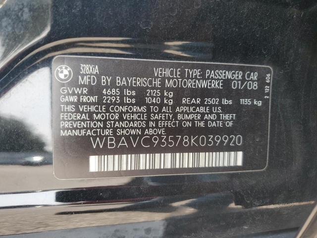 Photo 11 VIN: WBAVC93578K039920 - BMW 328 XI 