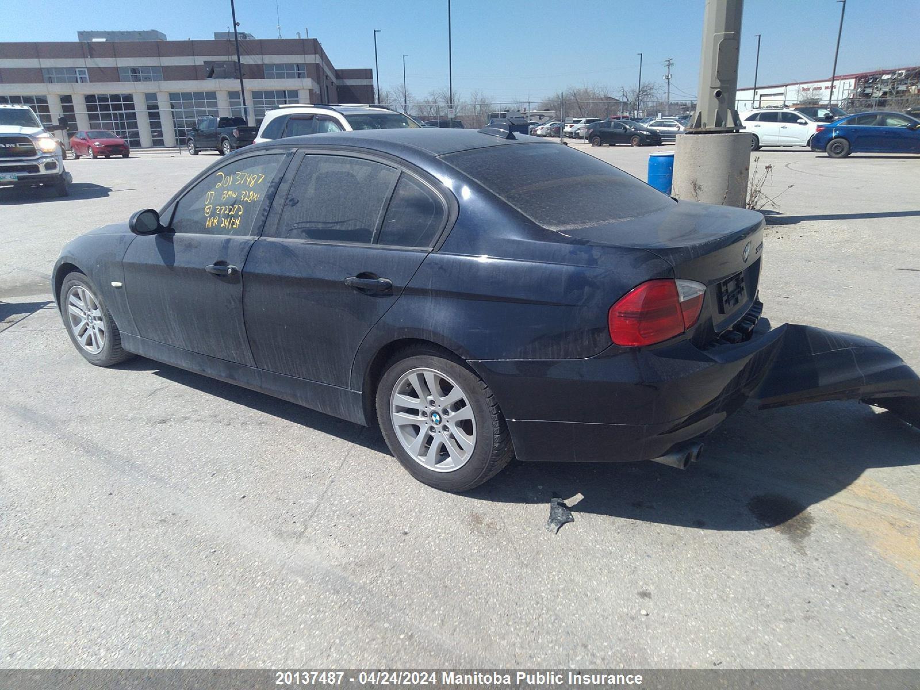 Photo 2 VIN: WBAVC93587KZ72272 - BMW 3ER 