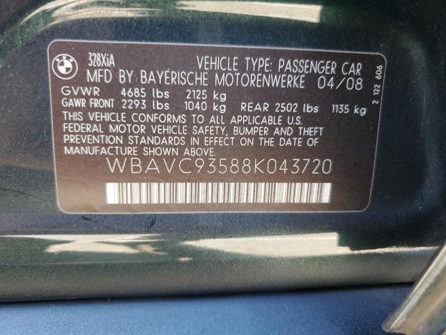 Photo 11 VIN: WBAVC93588K043720 - BMW 328 XI 