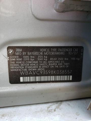 Photo 11 VIN: WBAVC93598K038557 - BMW 328 XI 