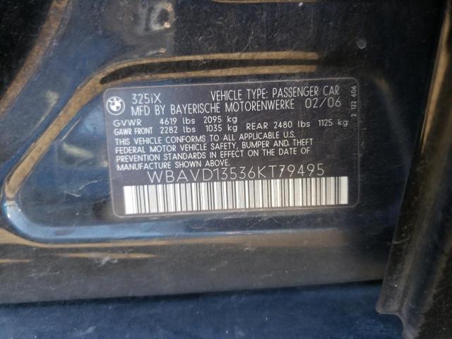 Photo 12 VIN: WBAVD13536KT79495 - BMW 325 XI 