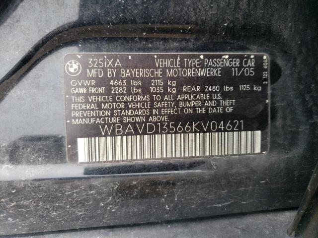 Photo 11 VIN: WBAVD13566KV04621 - BMW 3 SERIES 