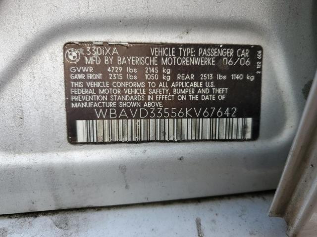 Photo 11 VIN: WBAVD33556KV67642 - BMW 330 XI 