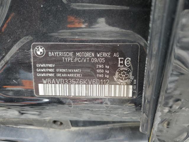 Photo 12 VIN: WBAVD33576KV60112 - BMW 330 XI 