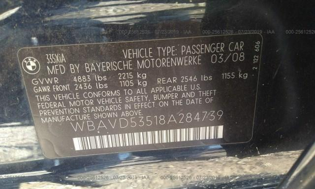 Photo 8 VIN: WBAVD53518A284739 - BMW 335 