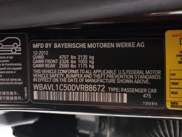 Photo 9 VIN: WBAVL1C50DVR88672 - BMW X1 SDRIVE2 