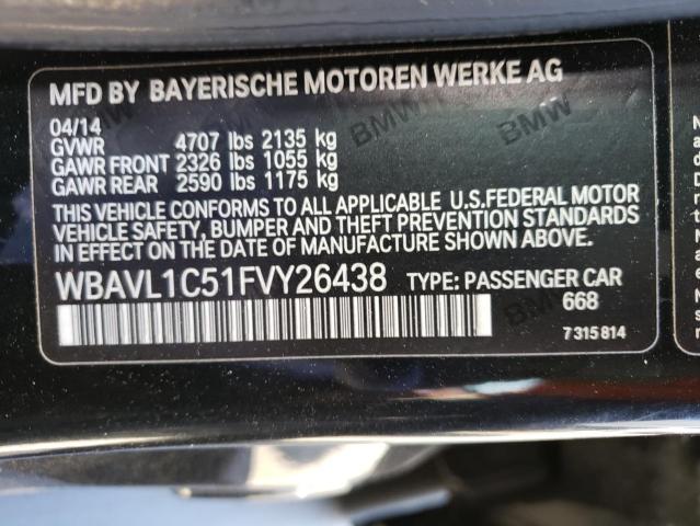 Photo 11 VIN: WBAVL1C51FVY26438 - BMW X1 XDRIVE2 