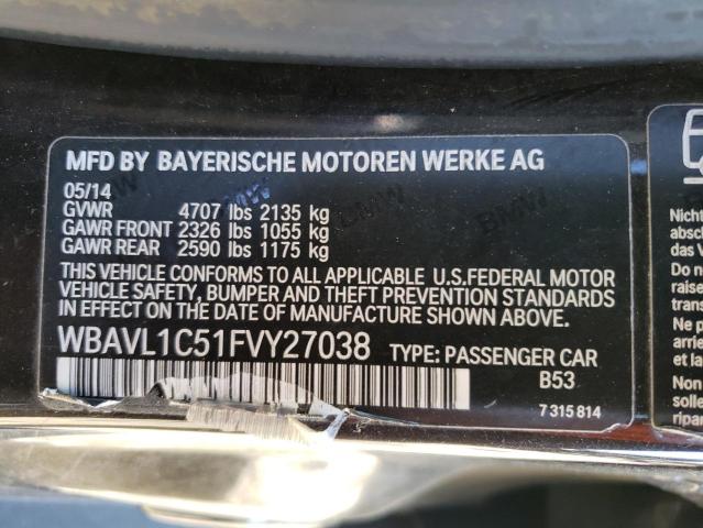 Photo 11 VIN: WBAVL1C51FVY27038 - BMW X1 