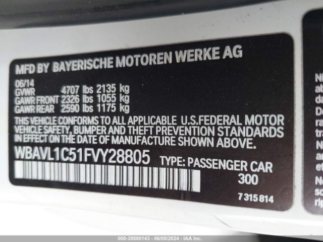 Photo 8 VIN: WBAVL1C51FVY28805 - BMW X1 