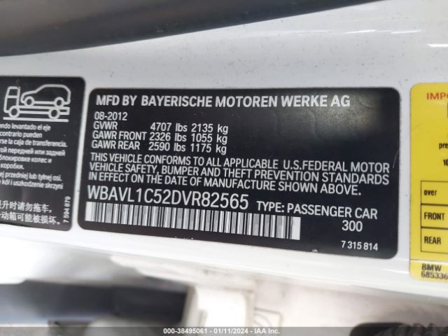 Photo 8 VIN: WBAVL1C52DVR82565 - BMW X1 