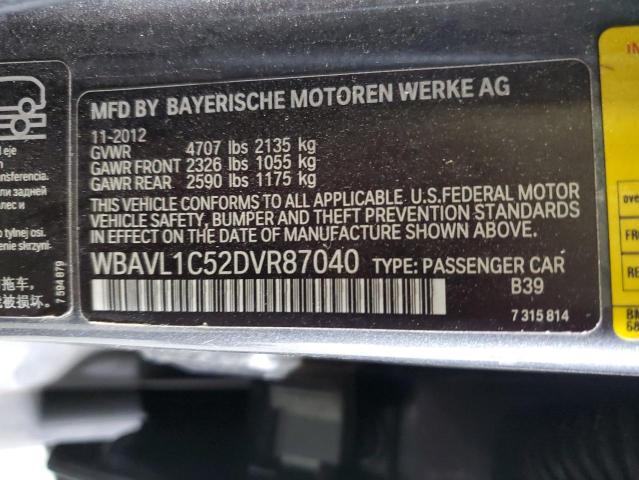 Photo 13 VIN: WBAVL1C52DVR87040 - BMW X1 XDRIVE2 