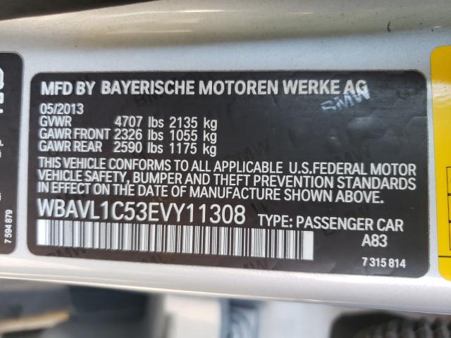 Photo 9 VIN: WBAVL1C53EVY11308 - BMW X1 